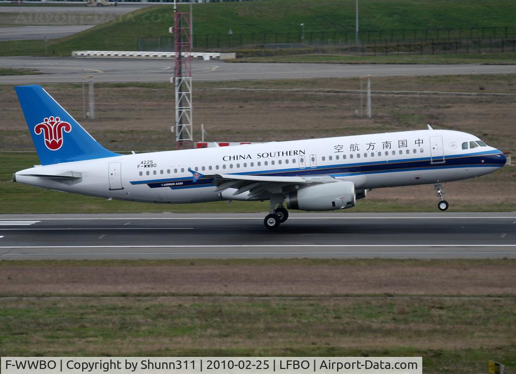 F-WWBO, 2010 Airbus A320-232 C/N 4225, C/n 4225 - To be B-6627
