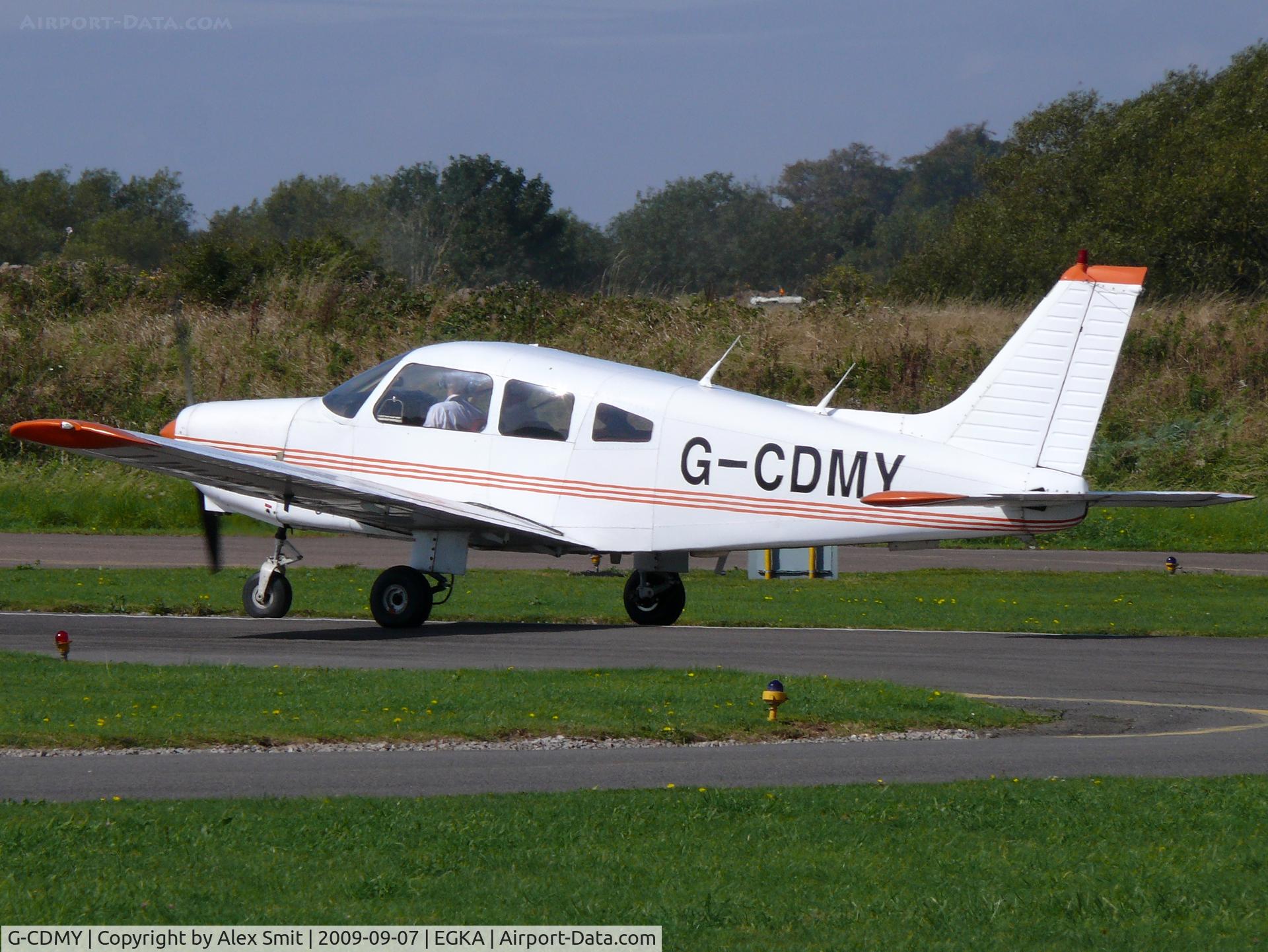 G-CDMY, 1979 Piper PA-28-161 Cherokee Warrior II C/N 28-7916007, Piper Pa28-161 Cherokee Archer II G-CDMY Develin & Islam