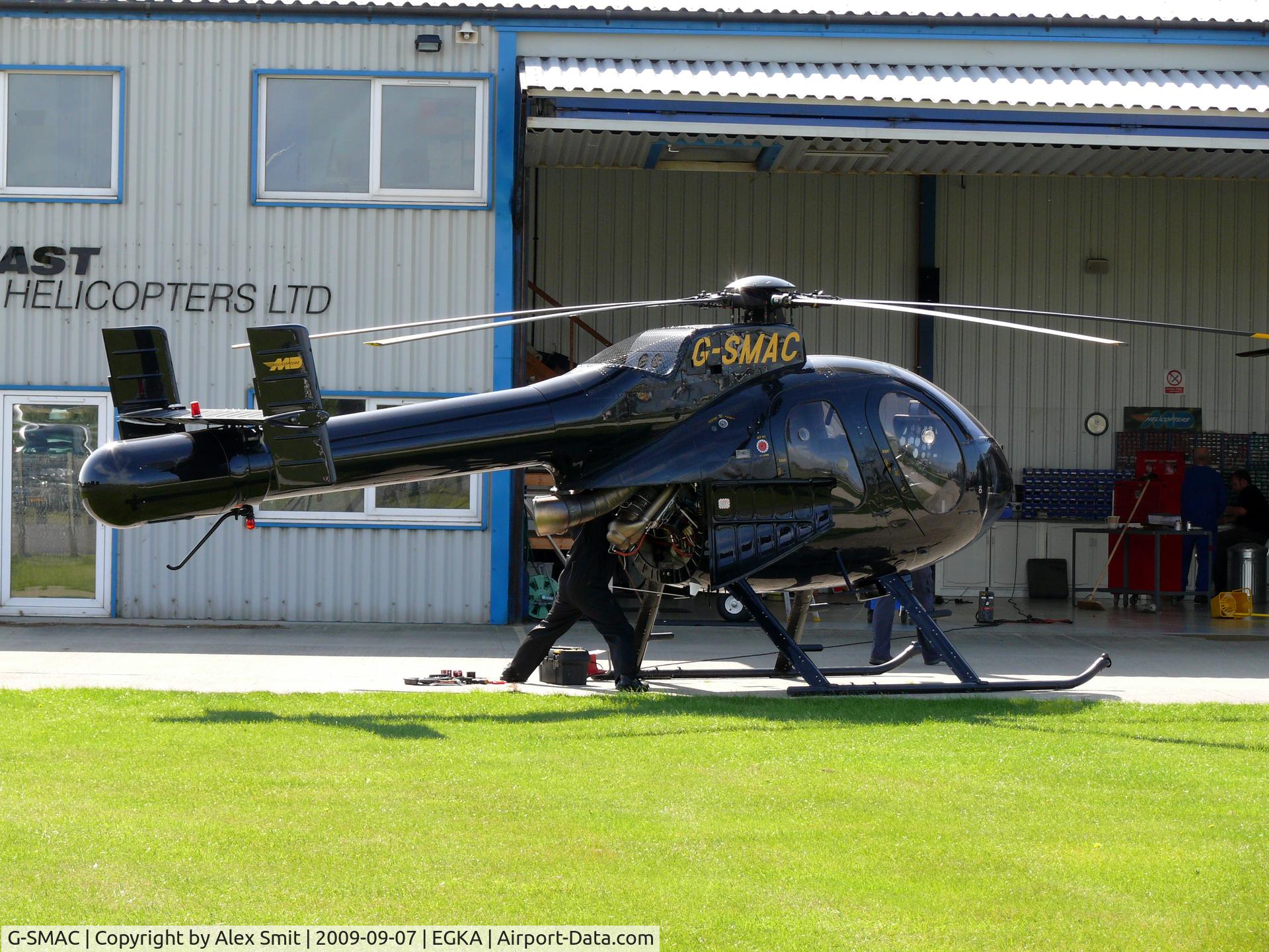 G-SMAC, 1992 McDonnell Douglas 500N C/N LN020, Mc Donnell Douglas MD500N G-SMAC MAC Helicopters