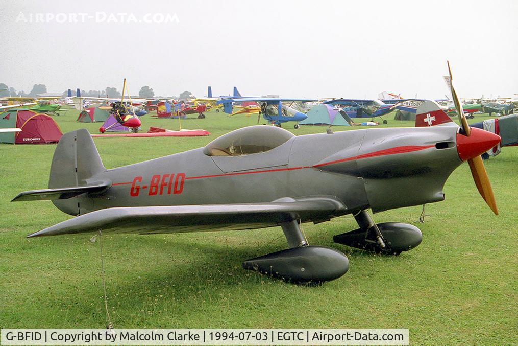 G-BFID, 1990 Taylor JT-2 Titch C/N PFA 060-10311, Taylor JT-2 Titch at the 1994 PFA Rally, Cranfield Airport.