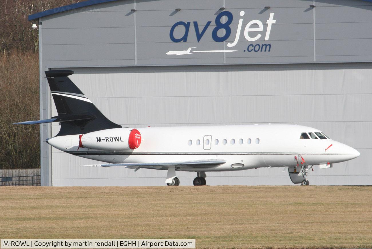 M-ROWL, 2007 Dassault Falcon 900EX C/N 180, FALCON 2000EX