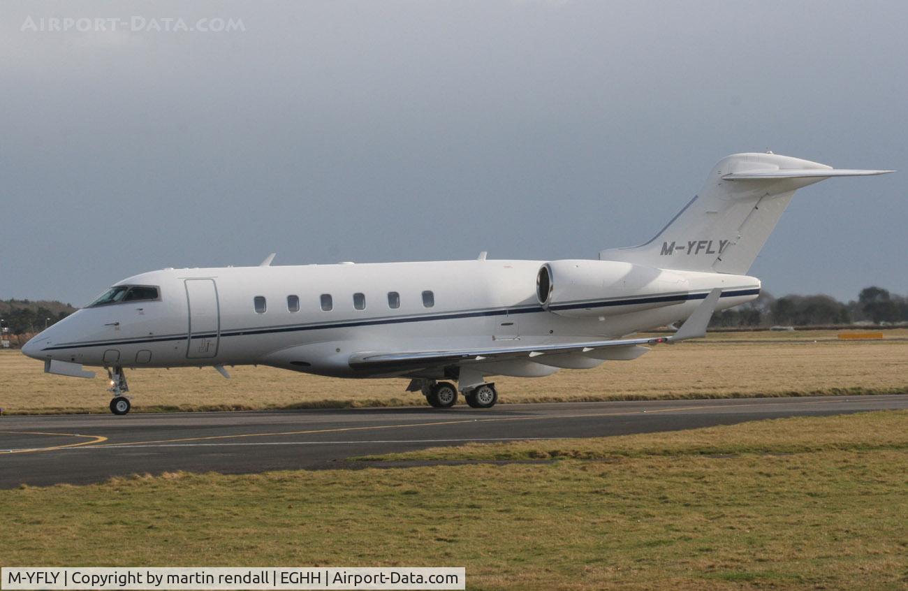 M-YFLY, 2004 Bombardier Challenger 300 (BD-100-1A10) C/N 20023, BD100