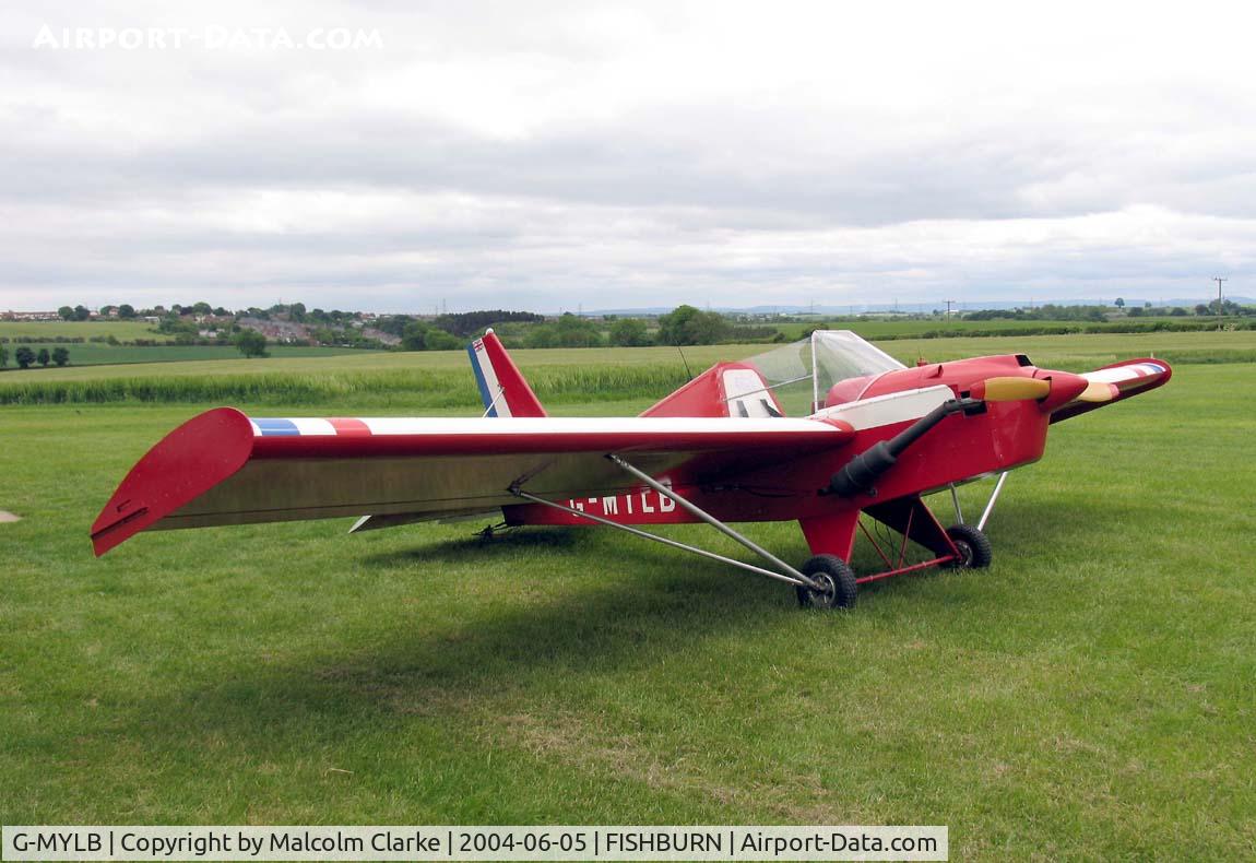 G-MYLB, 1993 Team Mini-Max 91 C/N PFA 186-12419, Team Mini-Max 91 at Fishburn Airfield, UK in 2004.