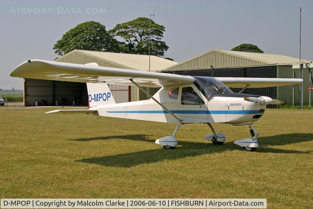 D-MPOP, Tecnam P-92 Echo C/N 165, Tecnam P-92 Echo at Fishburn Airfield in 2006.