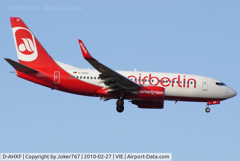 D-AHXF, 2007 Boeing 737-7K5 C/N 35136, Air Berlin Boeing 737-7K5(WL)