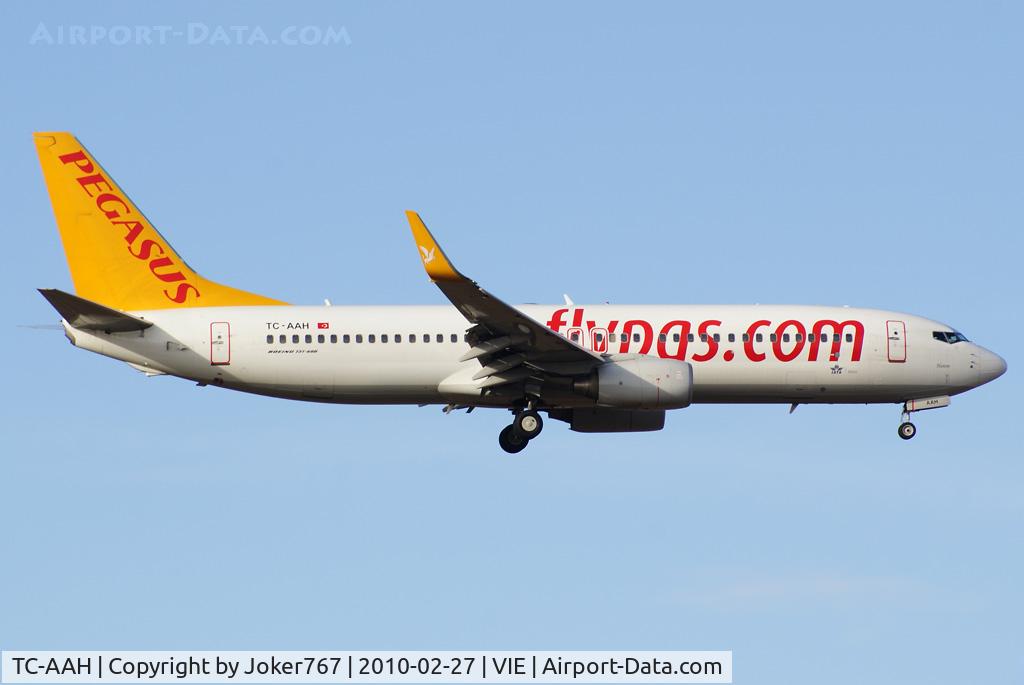 TC-AAH, 2008 Boeing 737-82R C/N 35701/2496, Pegasus Airlines Boeing 737-8R2(WL)
