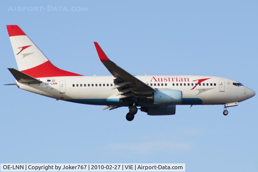 OE-LNN, 2000 Boeing 737-7Z9 C/N 30418, Austrian Airlines Boeing 737-7Z9(WL)