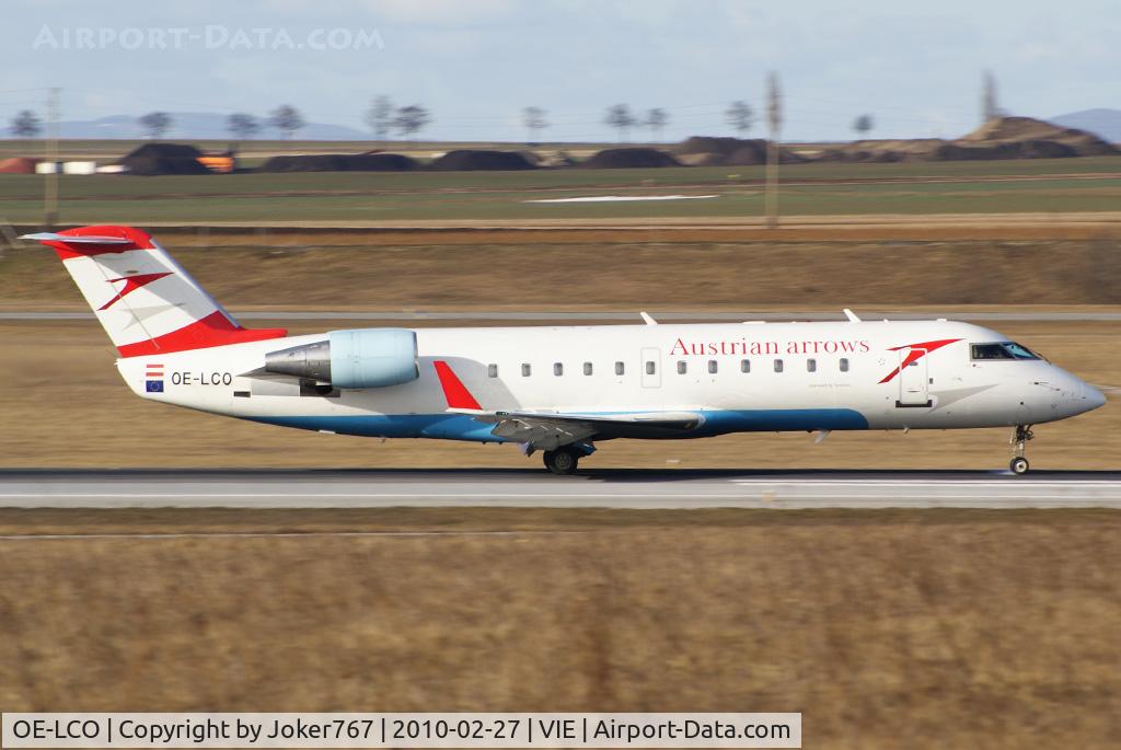 OE-LCO, 2000 Canadair CRJ-200LR (CL-600-2B19) C/N 7371, Austrian arrows Canadair Regional Jet CRJ200LR