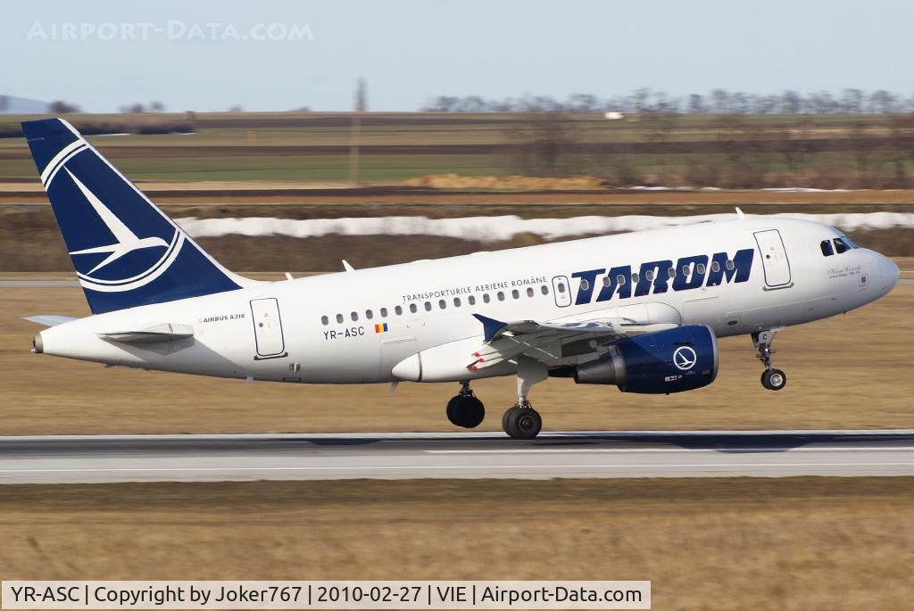 YR-ASC, 2007 Airbus A318-121 C/N 3220, Tarom Airbus A318-121