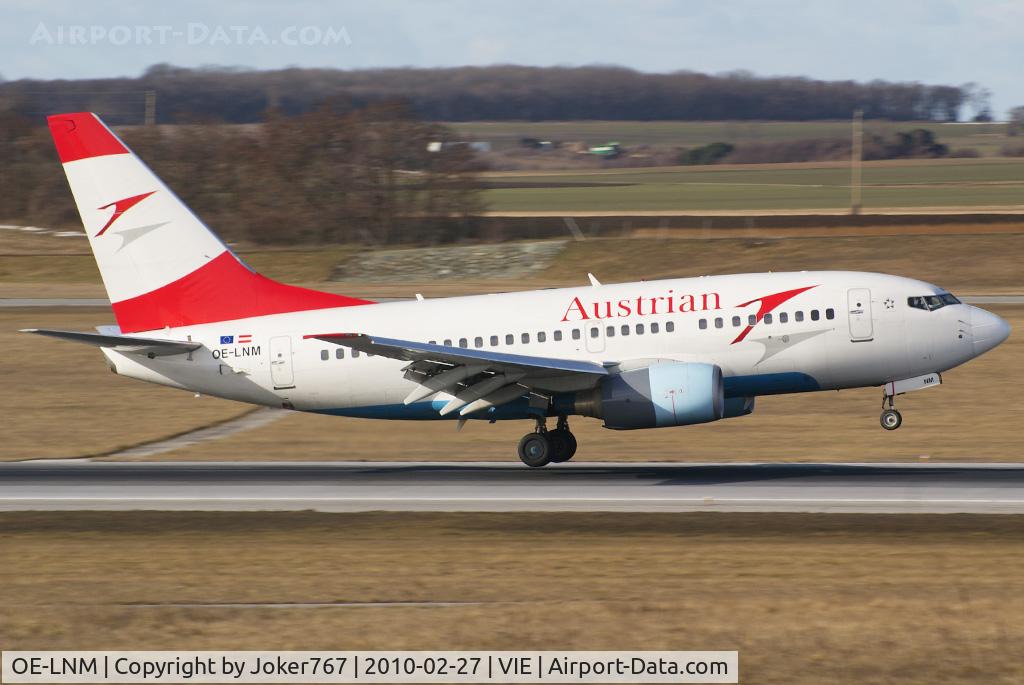 OE-LNM, 2000 Boeing 737-6Z9 C/N 30138, Austrian Airlines Boeing 737-6Z9