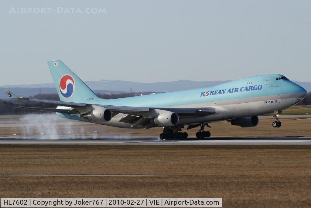 HL7602, 2005 Boeing 747-4B5F/SCD C/N 34301, Korean Air Cargo Boeing 747-4B5F(SCD)