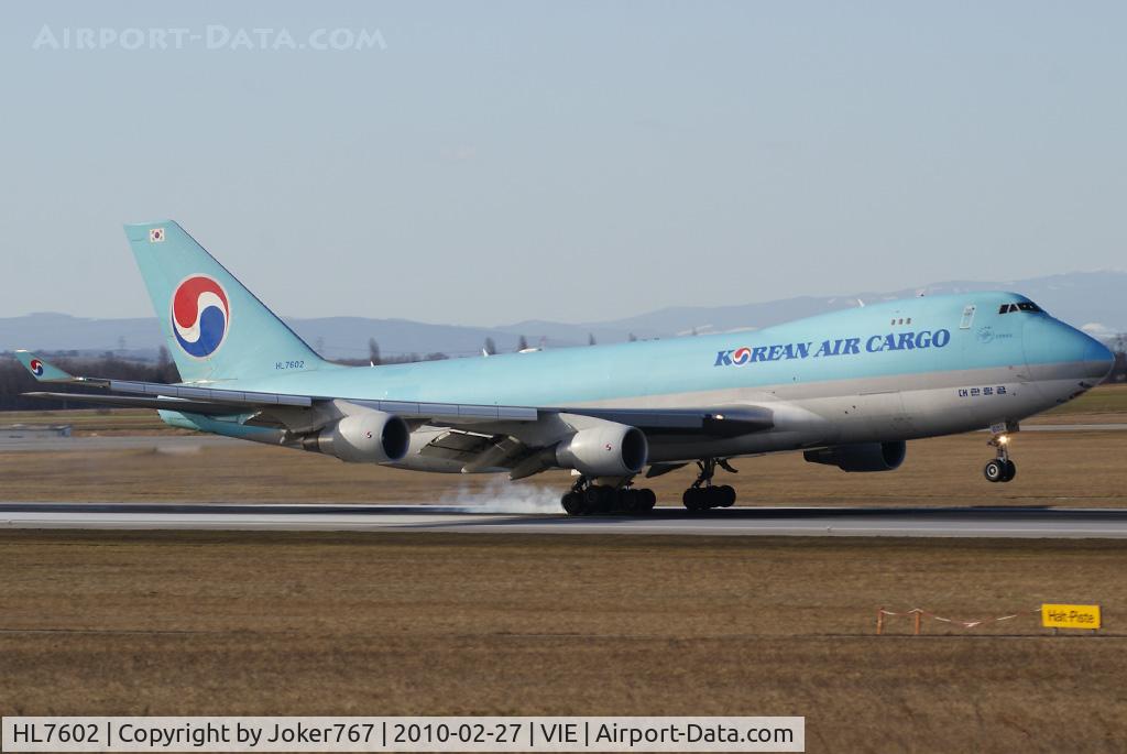HL7602, 2005 Boeing 747-4B5F/SCD C/N 34301, Korean Air Cargo Boeing 747-4B5F(SCD)