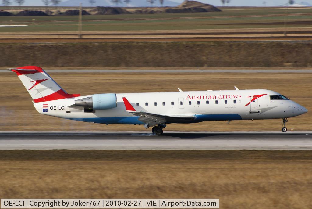 OE-LCI, 1996 Canadair CRJ-200LR (CL-600-2B19) C/N 7133, Austrian arrows Canadair Regional Jet CRJ200LR