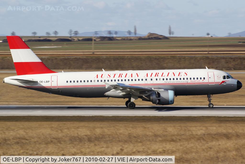 OE-LBP, 1998 Airbus A320-214 C/N 797, Austrian Airlines Airbus A320-214