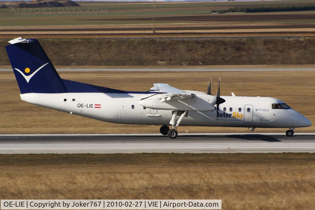 OE-LIE, 2000 De Havilland Canada DHC-8-315Q Dash 8 C/N 546, Intersky de Havilland Canada DHC-8-314Q