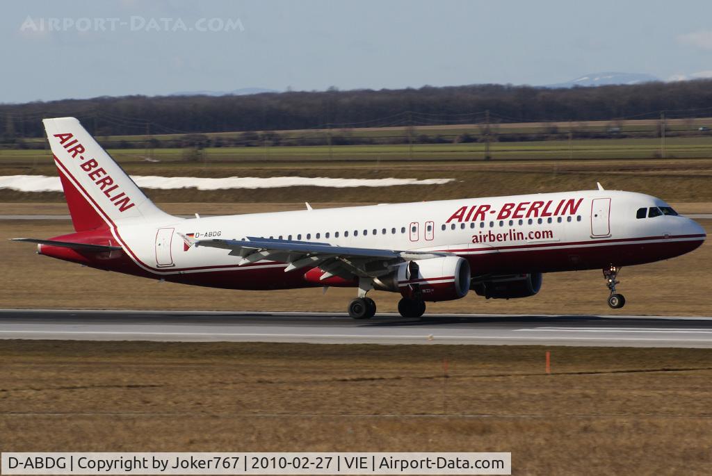 D-ABDG, 1999 Airbus A320-214 C/N 2835, Air Berlin Airbus A320-214