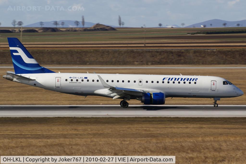 OH-LKL, 2007 Embraer 190LR (ERJ-190-100LR) C/N 19000153, Finnair Embraer ERJ-190-100LR