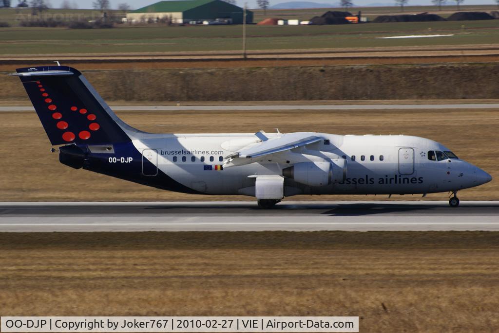 OO-DJP, 1996 British Aerospace Avro 146-RJ85 C/N E.2287, Brussels Airlines Avro Regional Jet RJ85