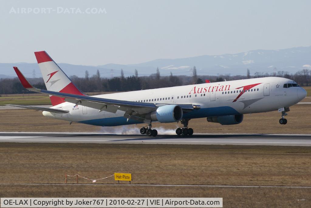 OE-LAX, 1992 Boeing 767-3Z9/ER C/N 27095, Austrian Airlines Boeing 767-3Z9(ER)