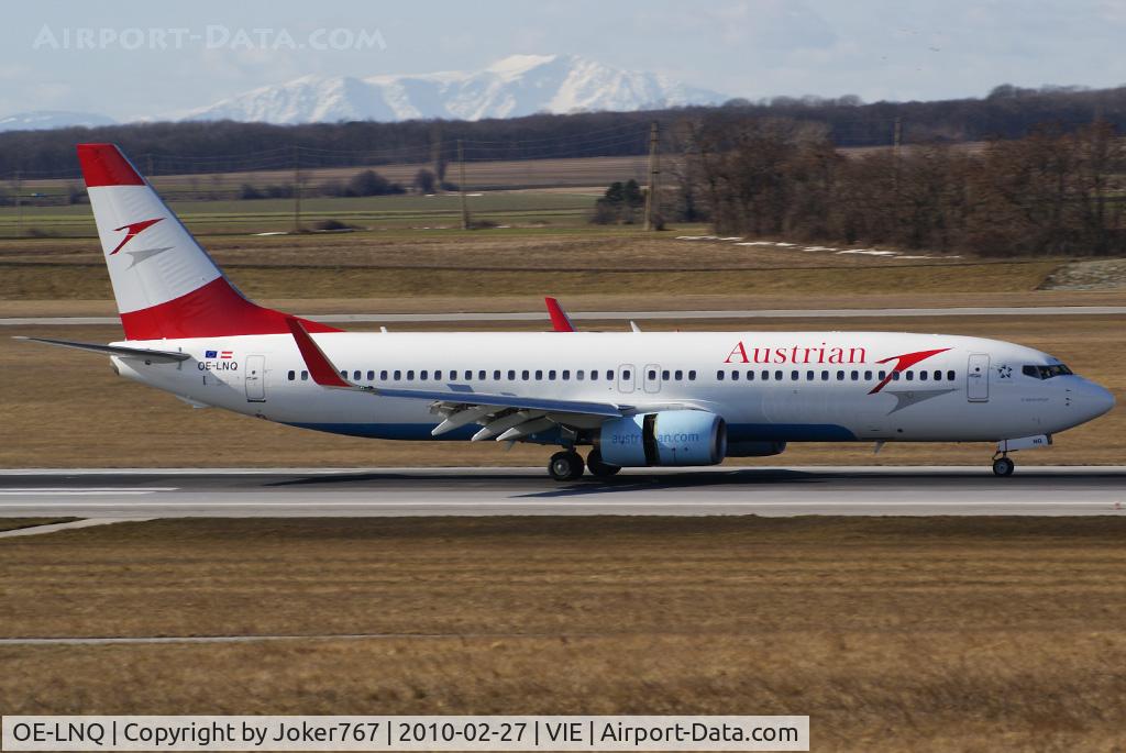 OE-LNQ, 2003 Boeing 737-8Z9 C/N 30421, Austrian Airlines Boeing 737-8Z9(WL)