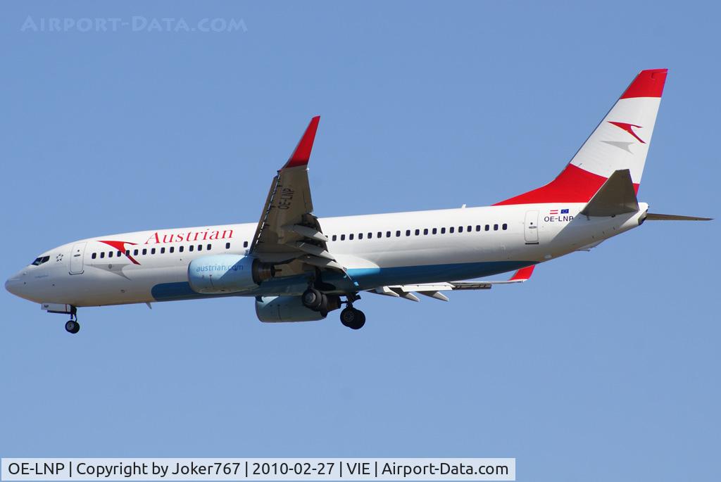 OE-LNP, 2002 Boeing 737-8Z9 C/N 30420, Austrian Airlines Boeing 737-8Z9(WL)