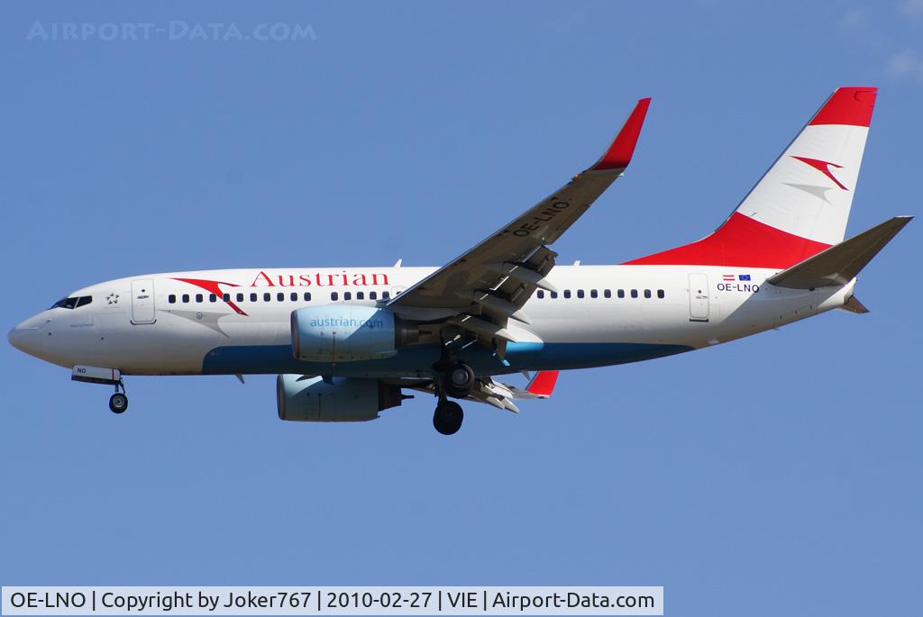 OE-LNO, 2001 Boeing 737-7Z9 C/N 30419, Austrian Airlines Boeing 737-7Z9(WL)