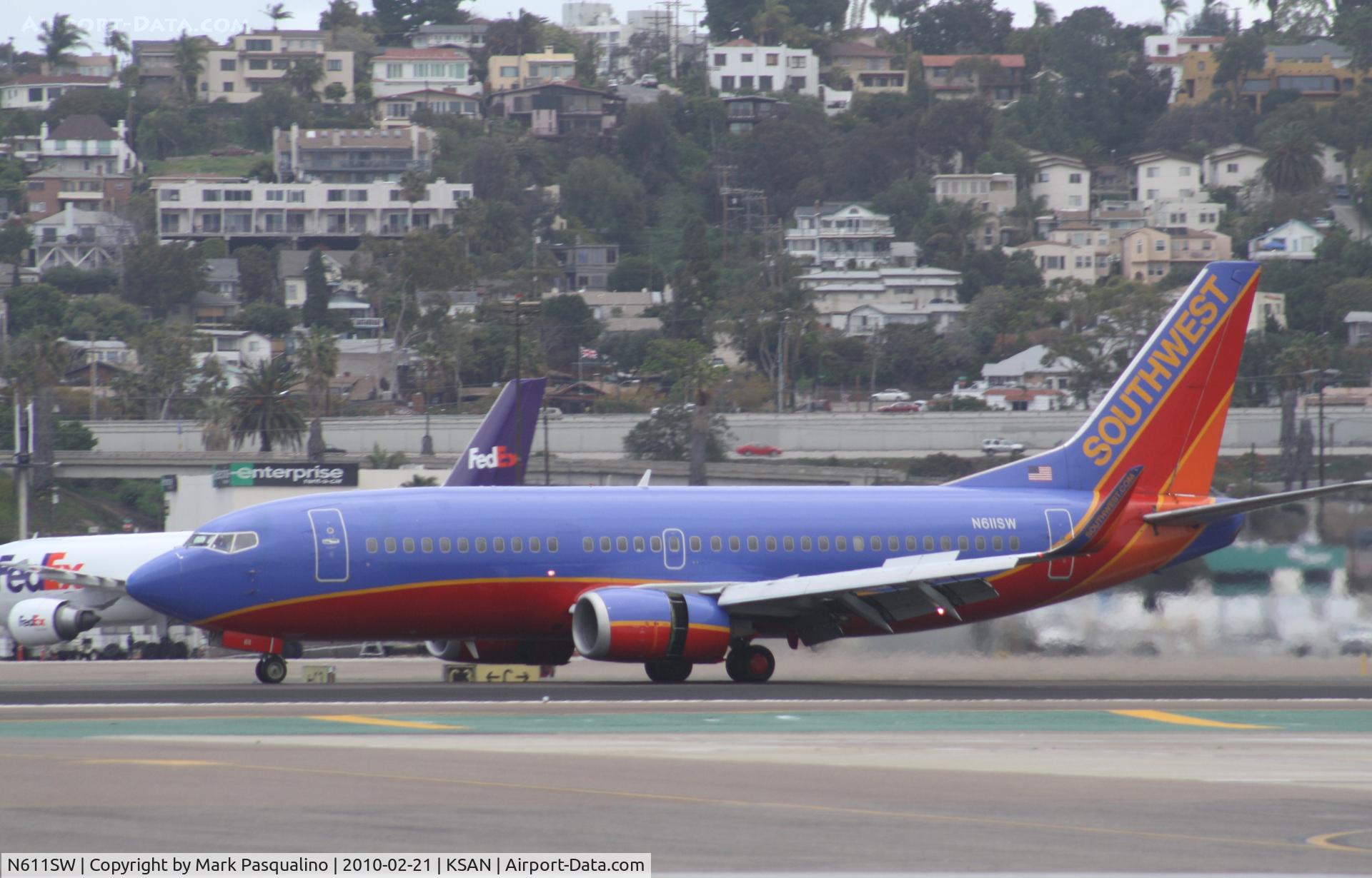 N611SW, 1995 Boeing 737-3H4 C/N 27697, Boeing 737-300