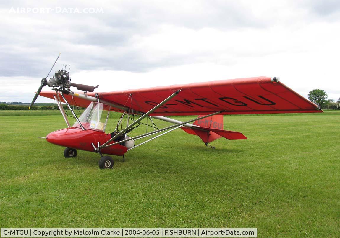 G-MTGU, 1987 Thruster TST MK1 C/N 847-TST-020, Thruster TST Mk1 at Fishburn Airfield in 2004.
