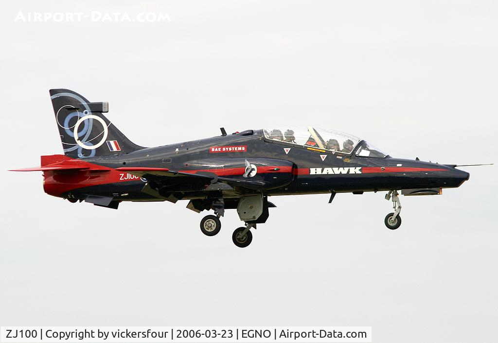 ZJ100, British Aerospace Hawk 102D C/N 312359, BAE Systems
