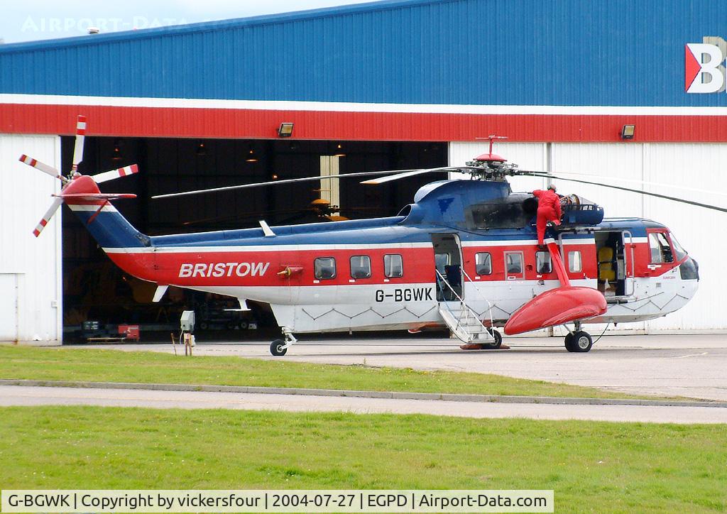 G-BGWK, 1979 Sikorsky S-61N C/N 61820, Bristow