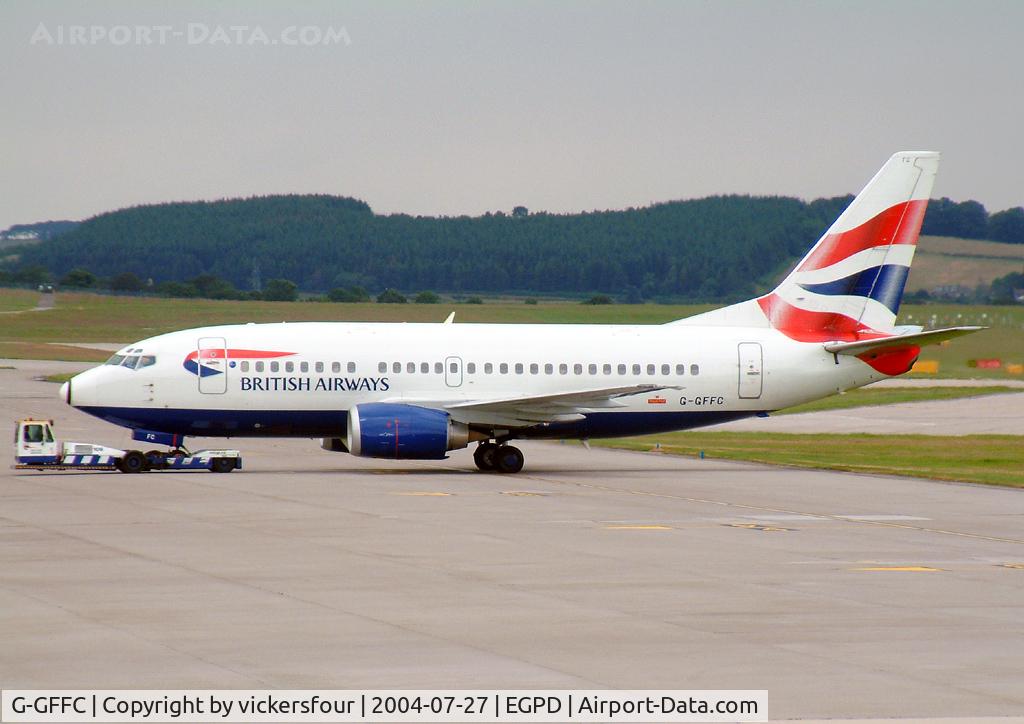 G-GFFC, 1990 Boeing 737-505 C/N 24272, British Airways