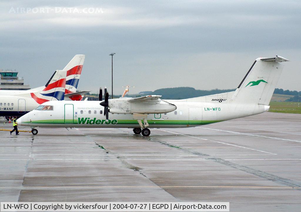 LN-WFO, 1997 De Havilland Canada DHC-8-311Q Dash 8 C/N 493, Wideroe