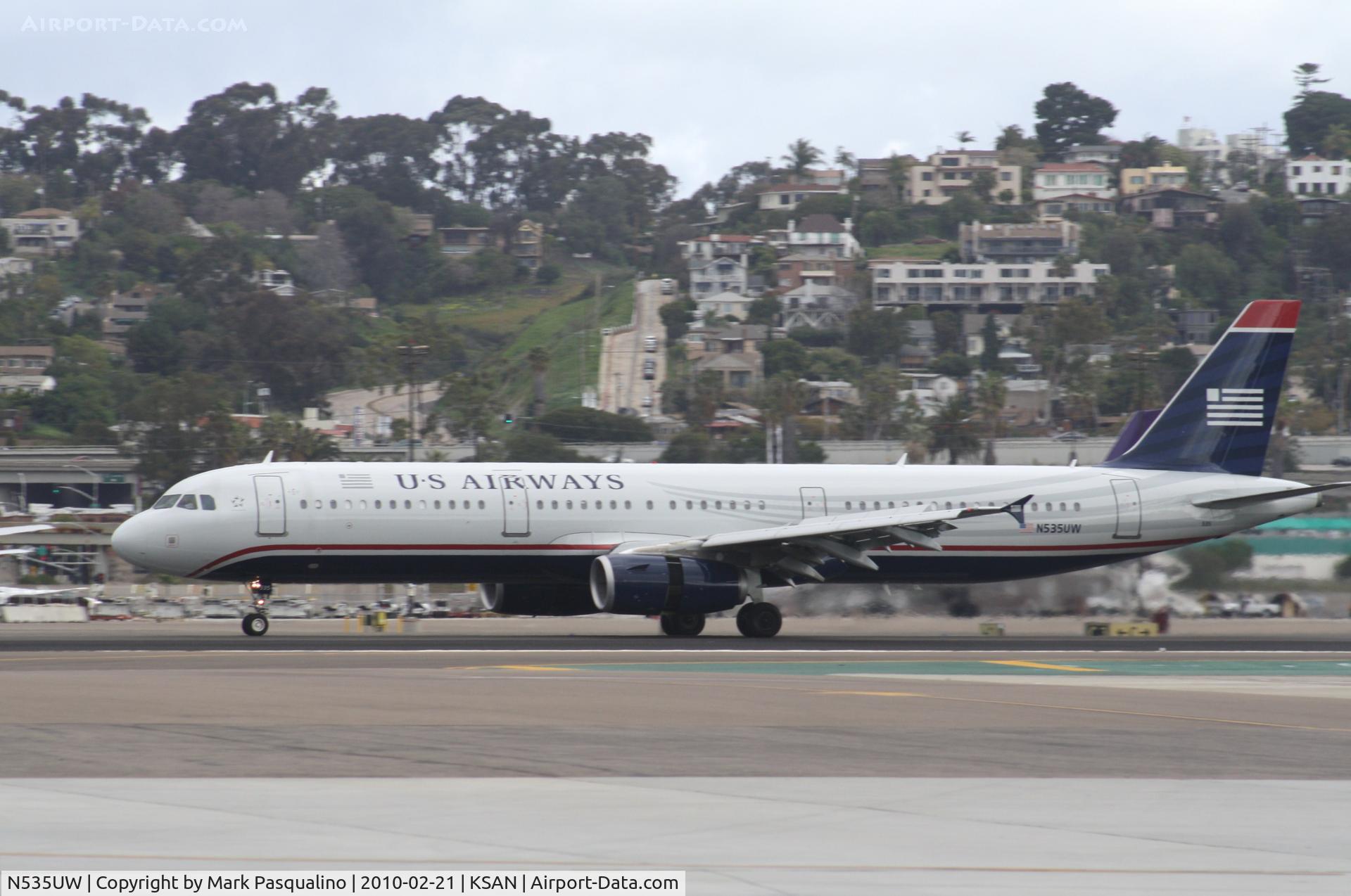N535UW, 2009 Airbus A321-231 C/N 3993, Airbus A321