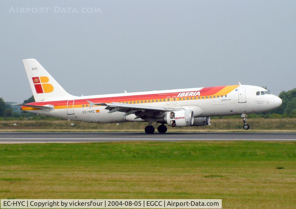 EC-HYC, 2000 Airbus A320-214 C/N 1262, Iberia