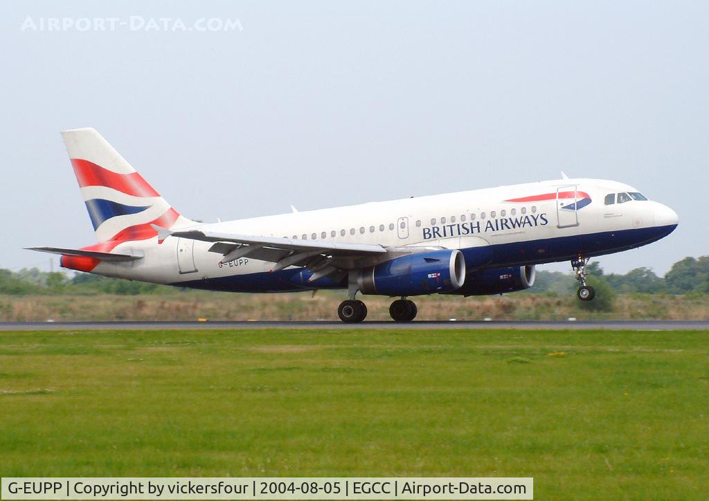 G-EUPP, 2000 Airbus A319-131 C/N 1295, British Airways