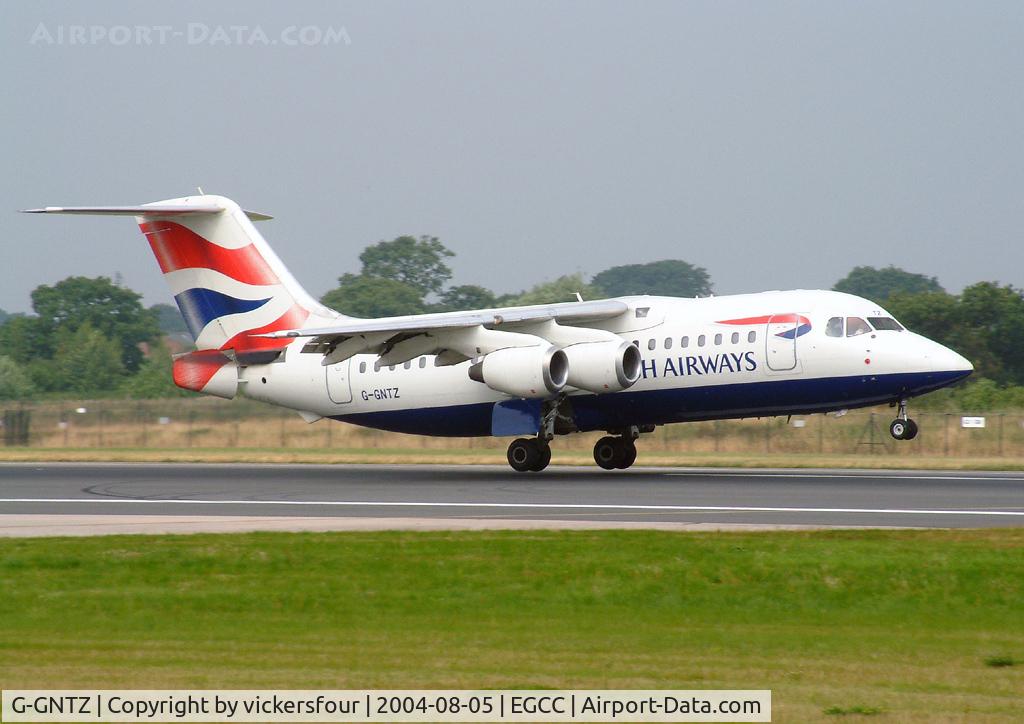 G-GNTZ, 1984 British Aerospace BAe.146-200A C/N E2036, British Regional Airlines