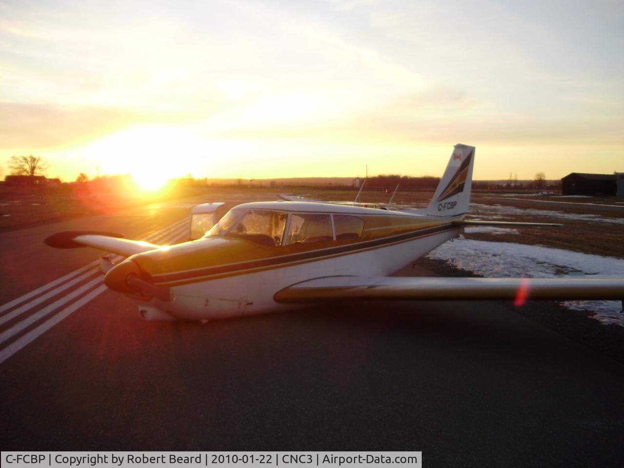 C-FCBP, 1960 Piper PA-24-250 Comanche C/N 24-1918, Deliberate gear up landing Jan 22/10, 2131Z. The sun sets on a loyal bird.