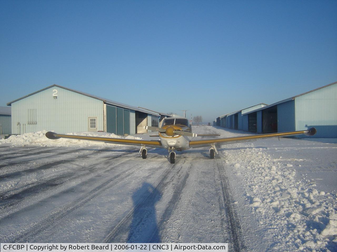 C-FCBP, 1960 Piper PA-24-250 Comanche C/N 24-1918, Winter flying