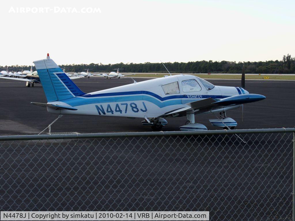 N4478J, 1967 Piper PA-28-140 Cherokee C/N 28-22894, 67 Piper at VRB