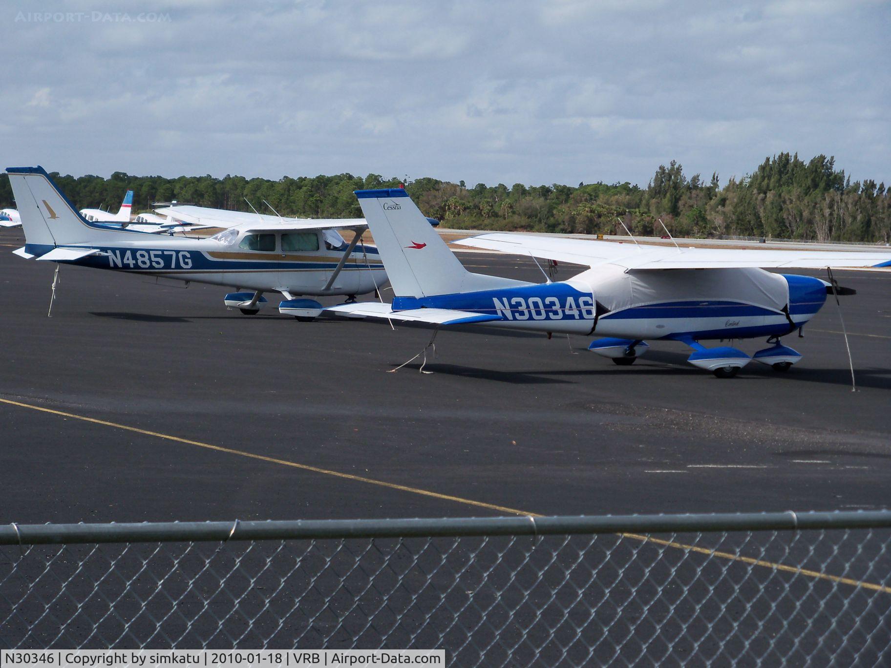 N30346, 1968 Cessna 177A Cardinal C/N 17701203, Cessna 177A outside at VRB