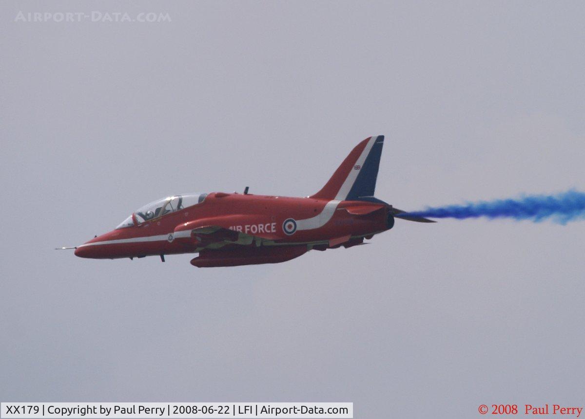 XX179, 1977 Hawker Siddeley Hawk T.1W C/N 026/312026, Smoke on, here we go