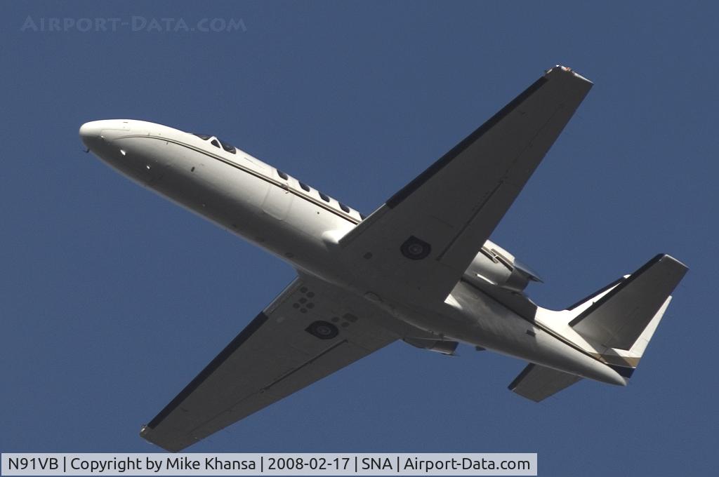 N91VB, 1979 Cessna 550 C/N 550-0068, Cessna 550 blasting off on a sunny day.