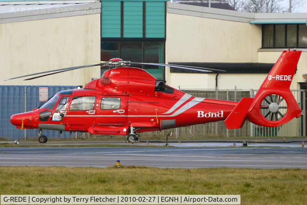 G-REDE, 2009 Eurocopter AS-365N-3 Dauphin 2 C/N 6879, Eurocopter Dauphin II at Blackpool