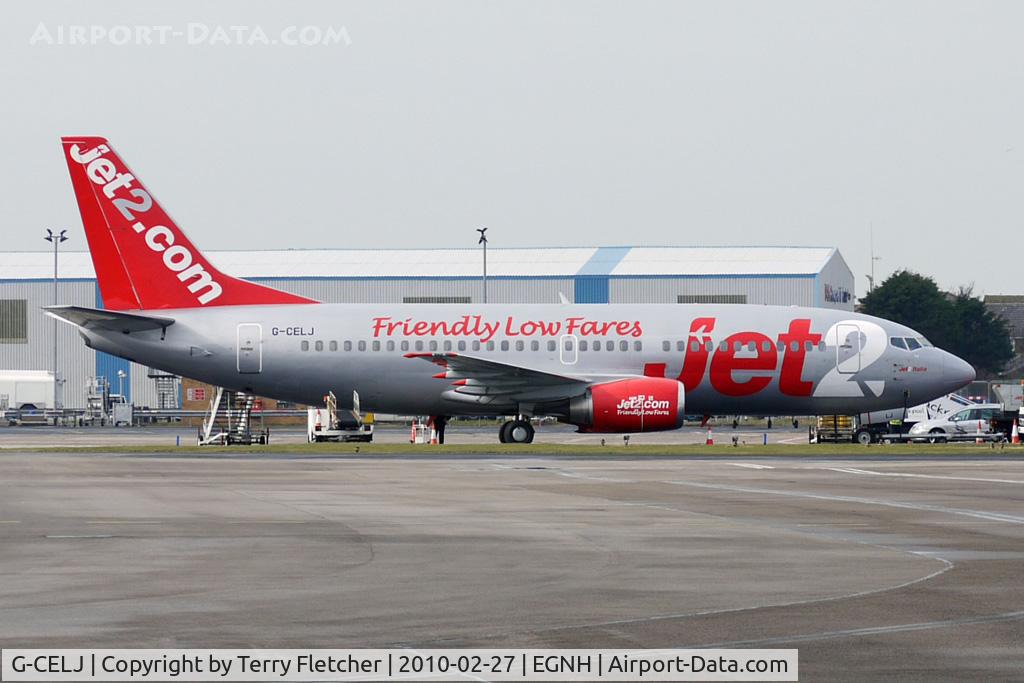G-CELJ, 1986 Boeing 737-330 C/N 23529, Jet 2 B737 at Blackpool