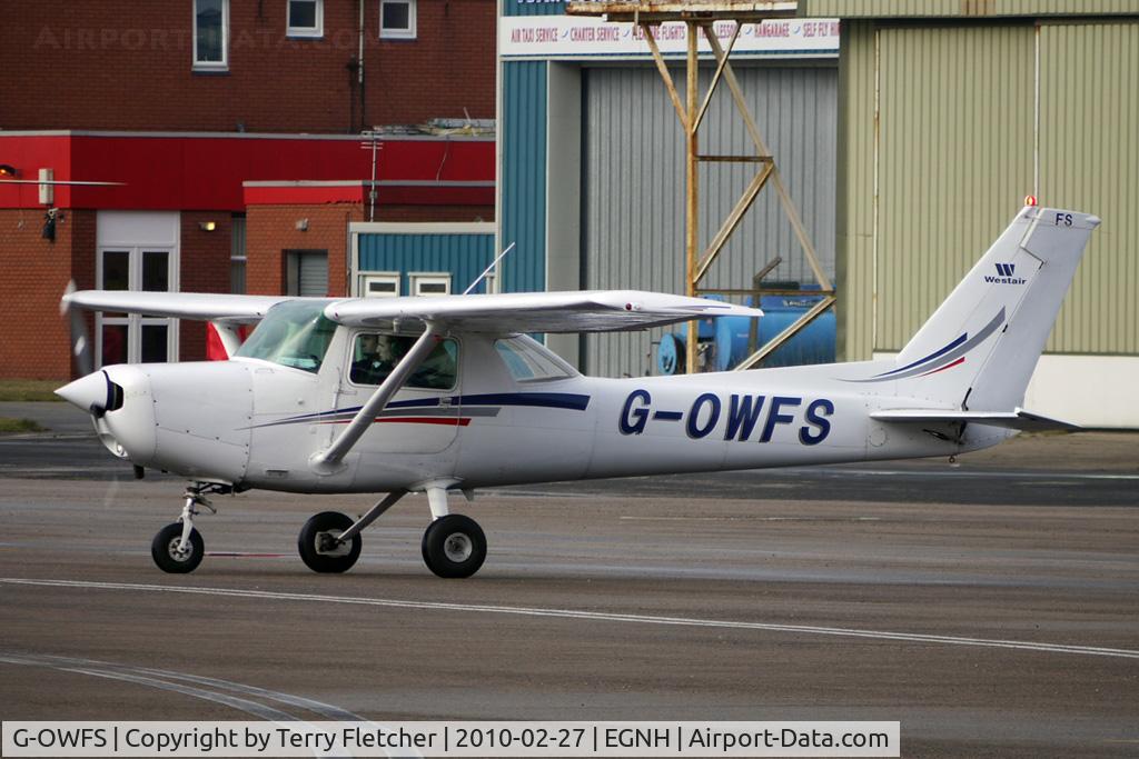 G-OWFS, 1976 Cessna A152 Aerobat C/N A152-0805, Cessna A152 at Blackpool