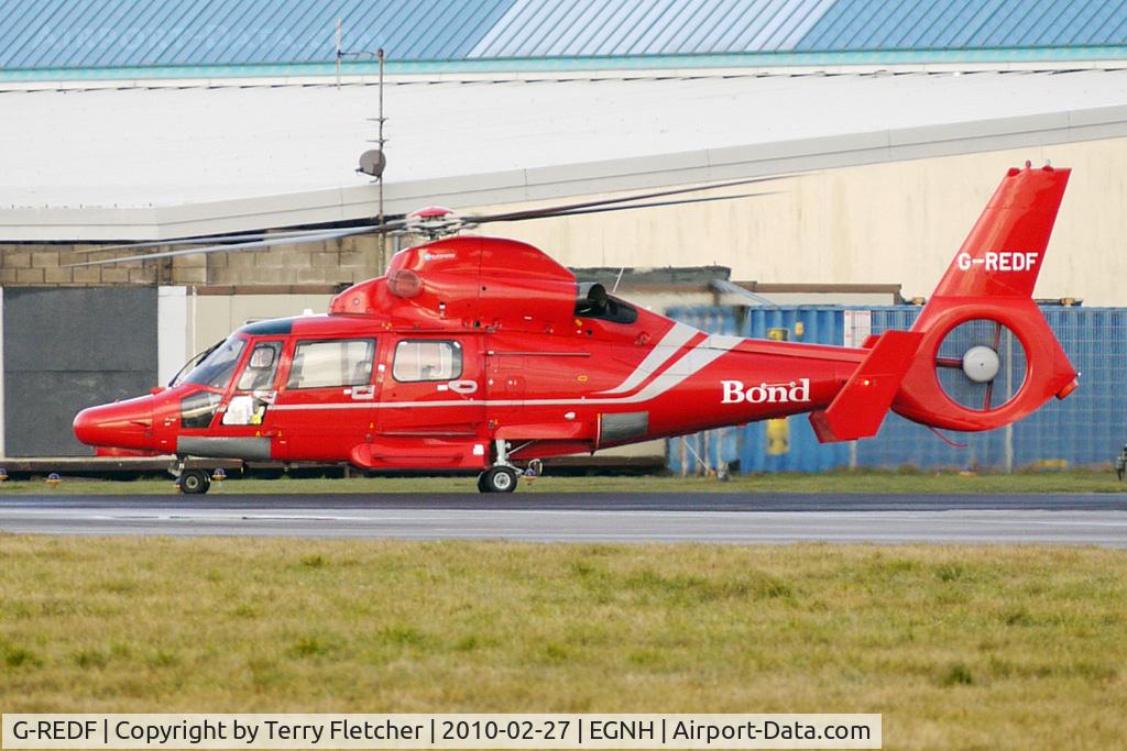 G-REDF, 2009 Eurocopter AS-365N-3 Dauphin 2 C/N 6884, Eurocopter Dauphin II at Blackpool