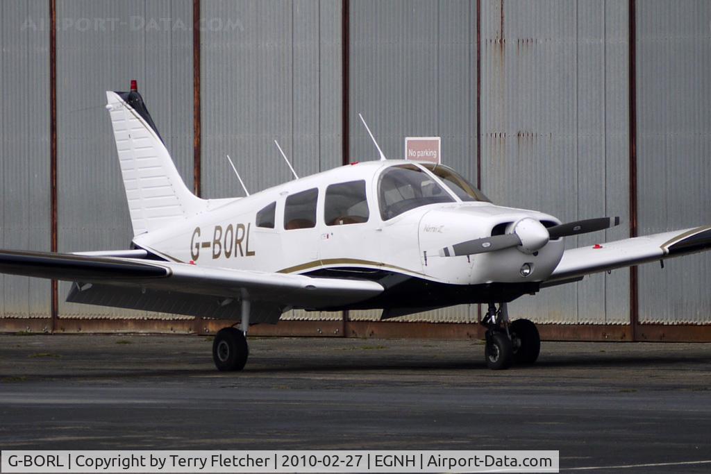 G-BORL, 1978 Piper PA-28-161 Cherokee Warrior II C/N 28-7816256, 1978 Piper PIPER PA-28-161 at Blackpool