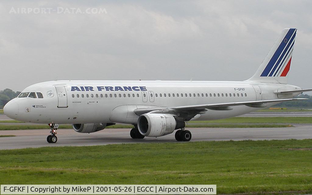 F-GFKF, 1988 Airbus A320-111 C/N 0020, This frame was scrapped at Paris Orly during 09/2009.