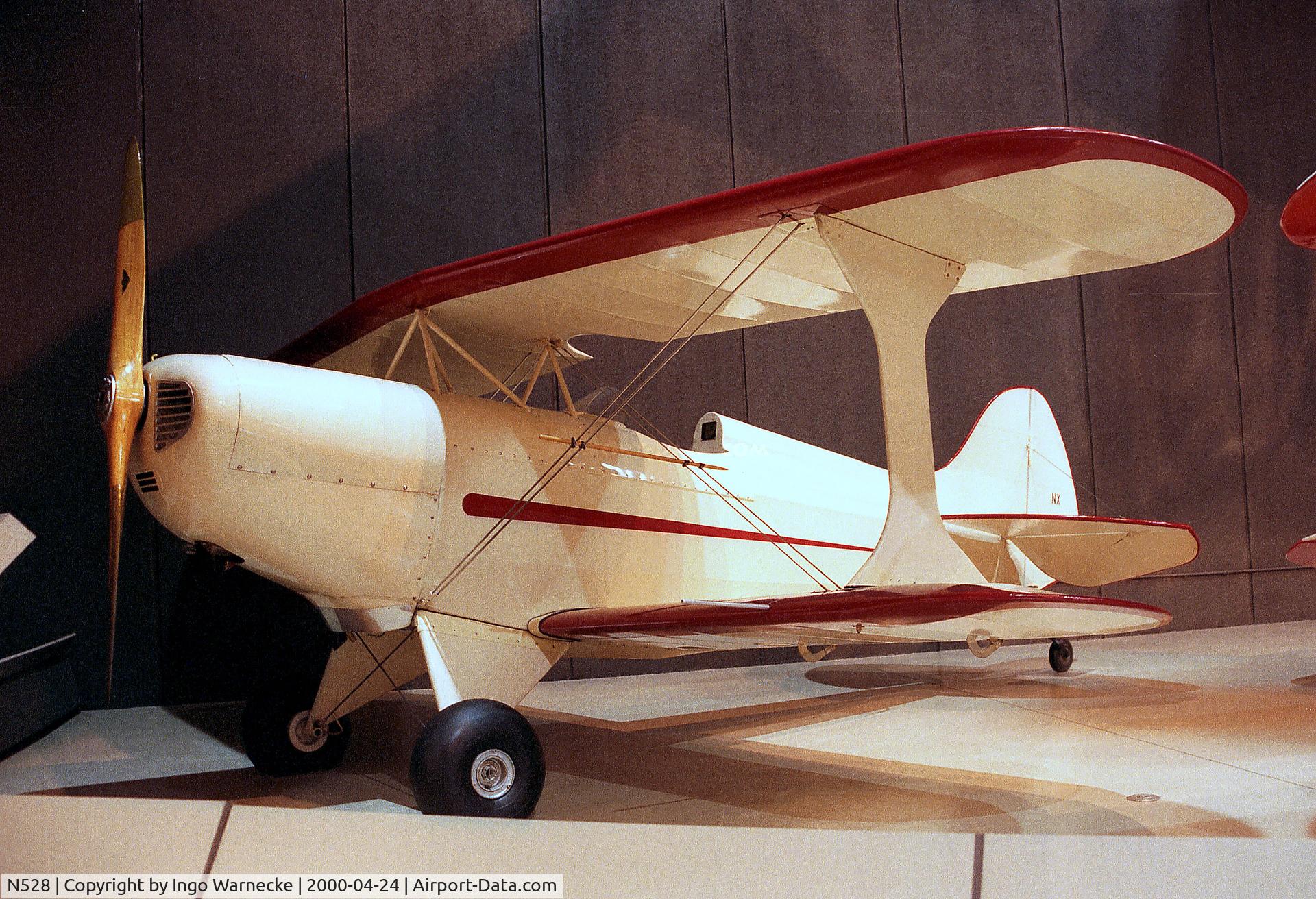 N528, 1990 Pitts S-1 Special C/N 001 (N528), Friends of Curtis Pitts Pitts 1 at the EAA-Museum, Oshkosh WI