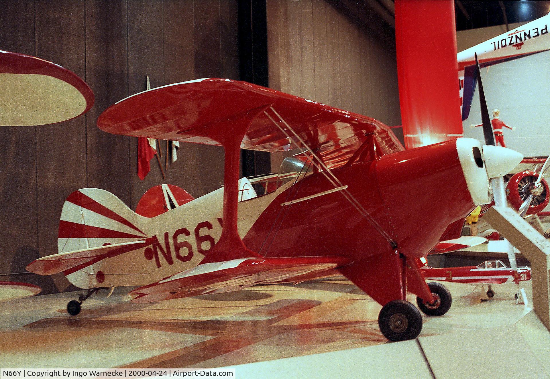 N66Y, 1963 Pitts S-1C Special C/N 1 (N66Y), Pitts SC-1 at the EAA-Museum, Oshkosh WI